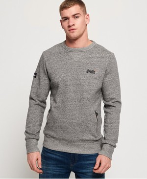 Superdry Urban Crew Férfi Pulóver Szürke | ZEYWJ2945